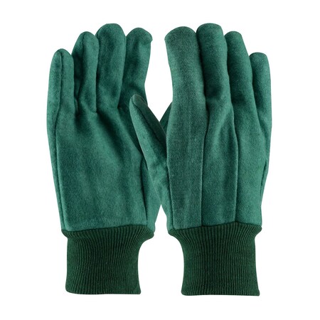 Pip Premium Grade Chore Glove w/Dbl Layer Palm, Dbl Layer Back and Nap-Out Finish - Knit Wrist, 12PK 93-548